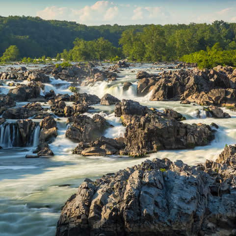 Great Falls of the Potomac "Great Falls of the Potomac late afternoon, Time Exposure,I invite you to view some of my other images from around Maryland:"