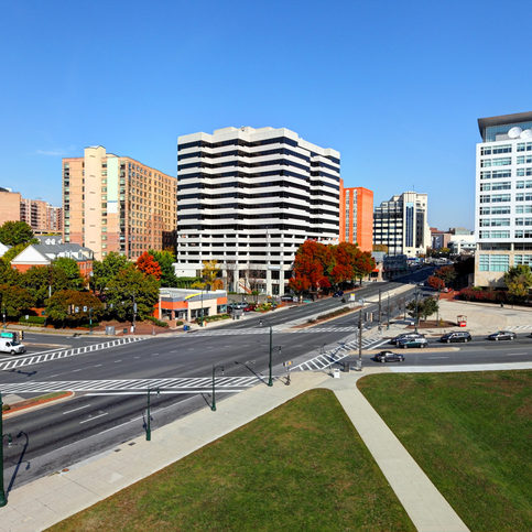 Silver Spring, Maryland Silver Spring is an unincorporated community in Montgomery County, Maryland, United States. It is the fourth most populous place in Maryland, after Baltimore, Columbia, and Germantown. Silver Spring is a major business hub that lies at the north apex of Washington, D.C.