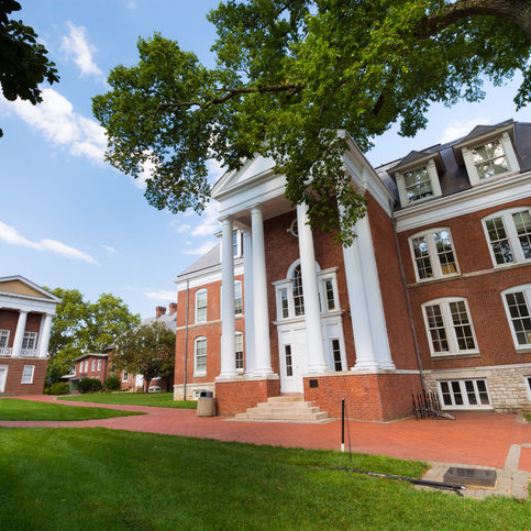 Recitation Hall at the University of Delaware in Newark Recitation Hall at the University of Delaware in Newark, Delaware.